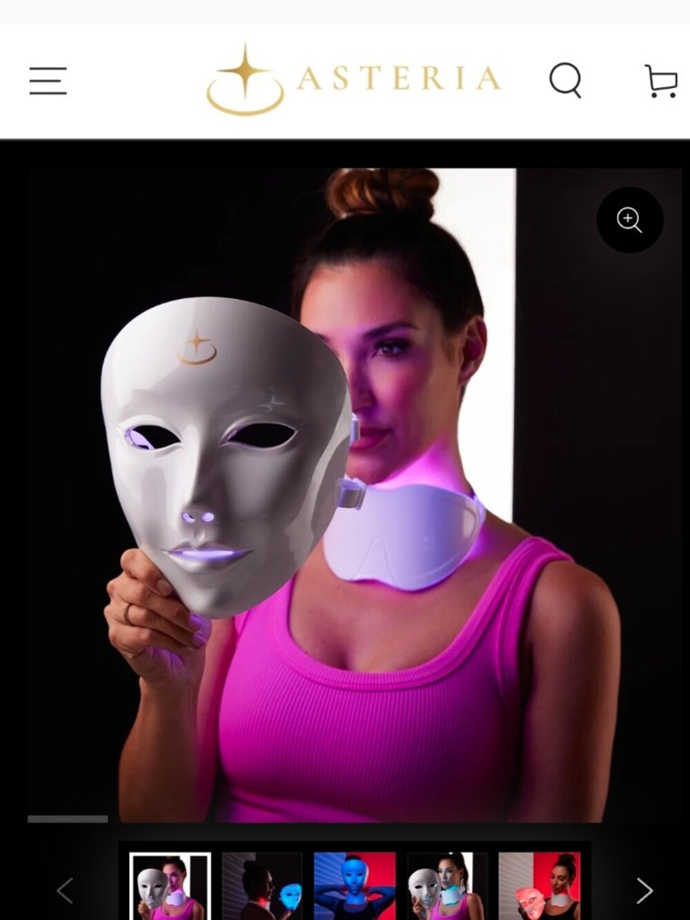 Asteria led face and neck light